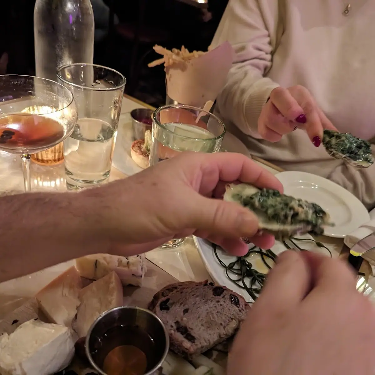 Oysters Rockefeller