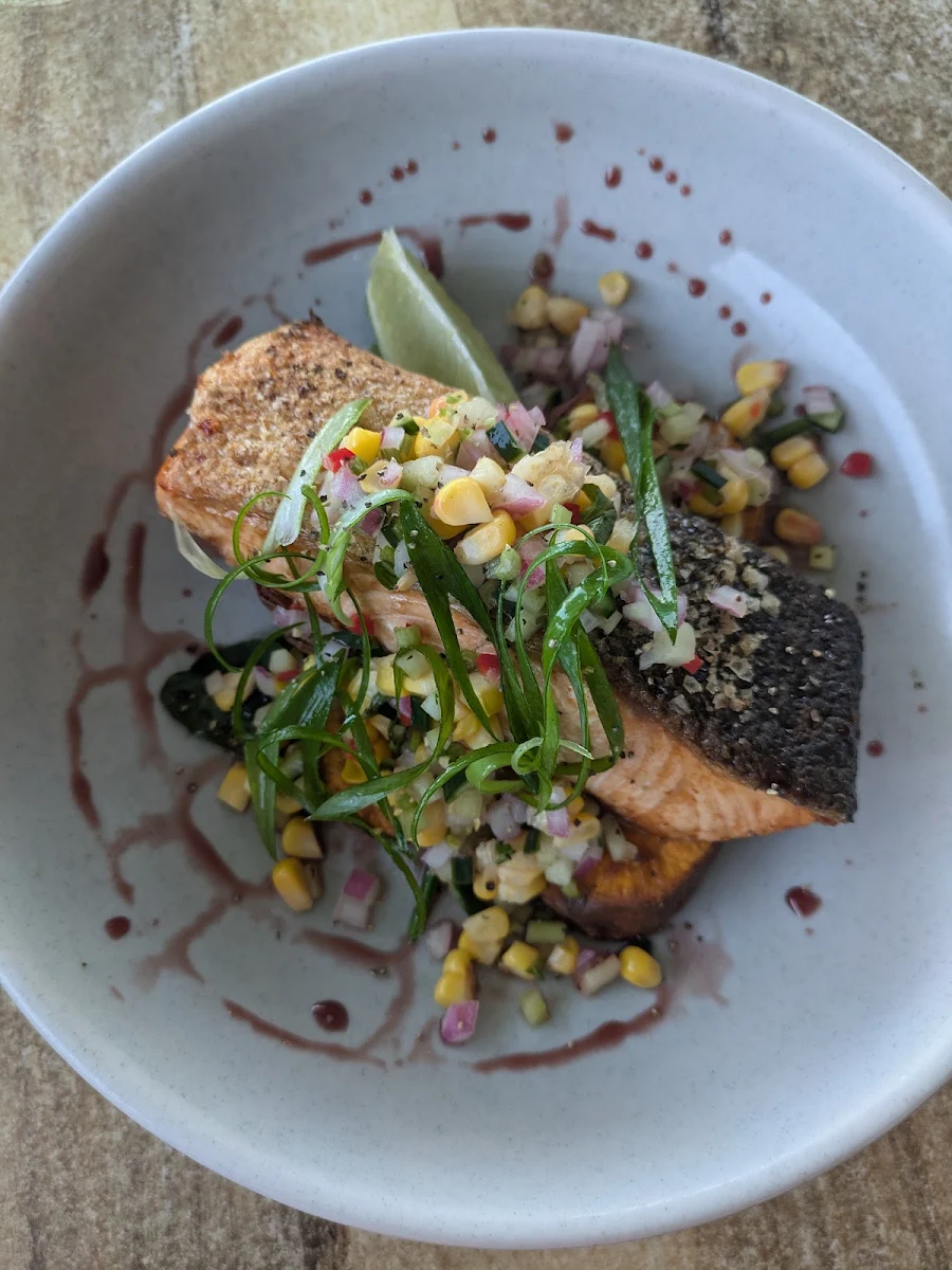 Crispy Skin Barramundi, Flying Fish