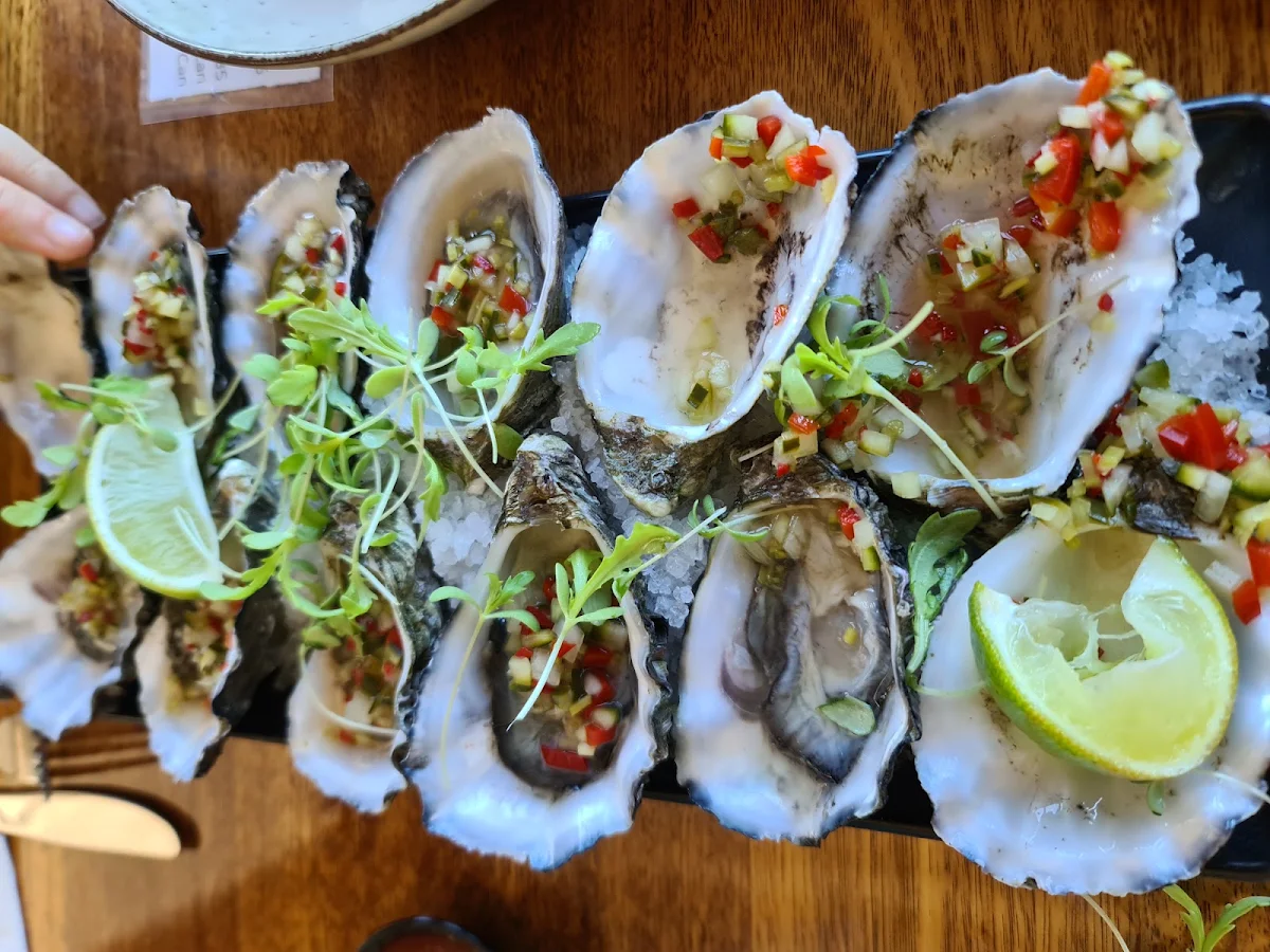 Oysters, Flying Fish