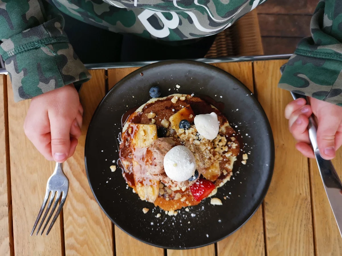 Pancakes, Flying Fish