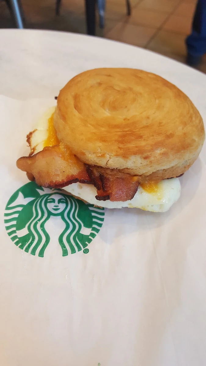 Double-Smoked Bacon Cheddar & Egg Sandwich