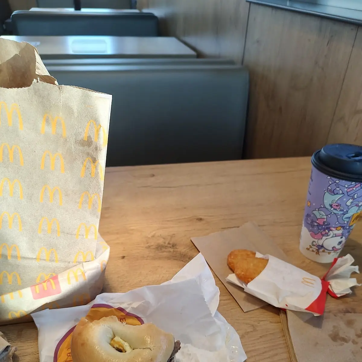 Steak Egg and Cheese Bagel Hash Brown
