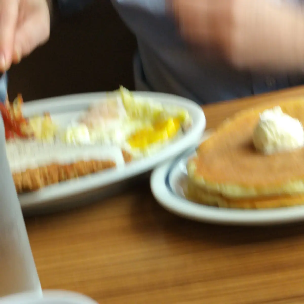 Pancakes and Eggs