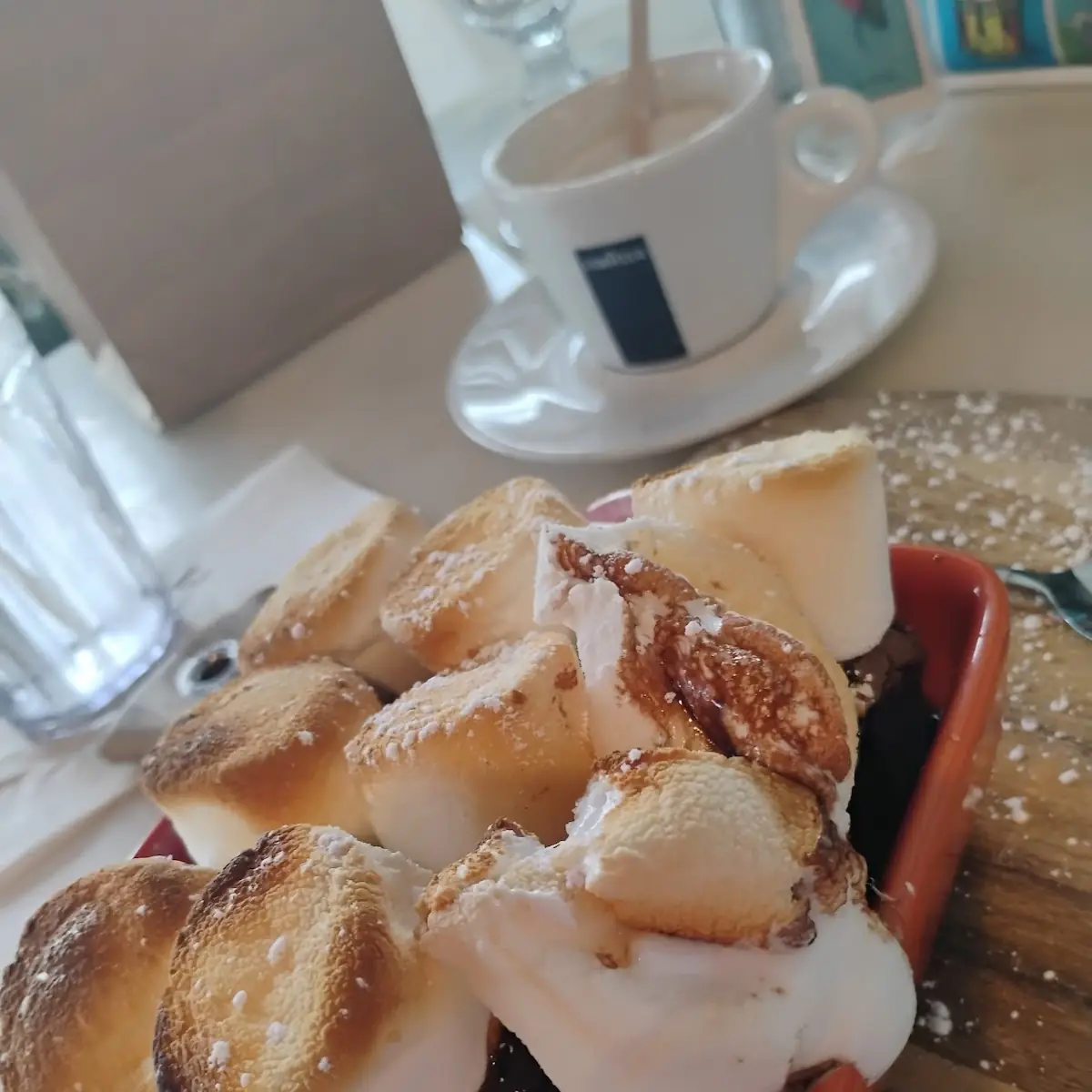 Brownie with Toasted Marshmallow