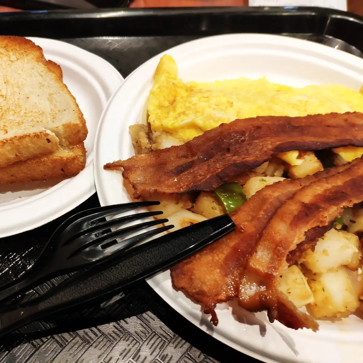 Huevos Revueltos Con Bacon