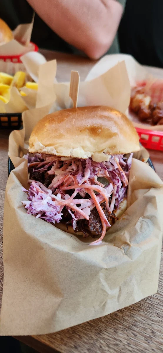 Beef Brisket Sandwich, Bad Shepherd Brewing Co.