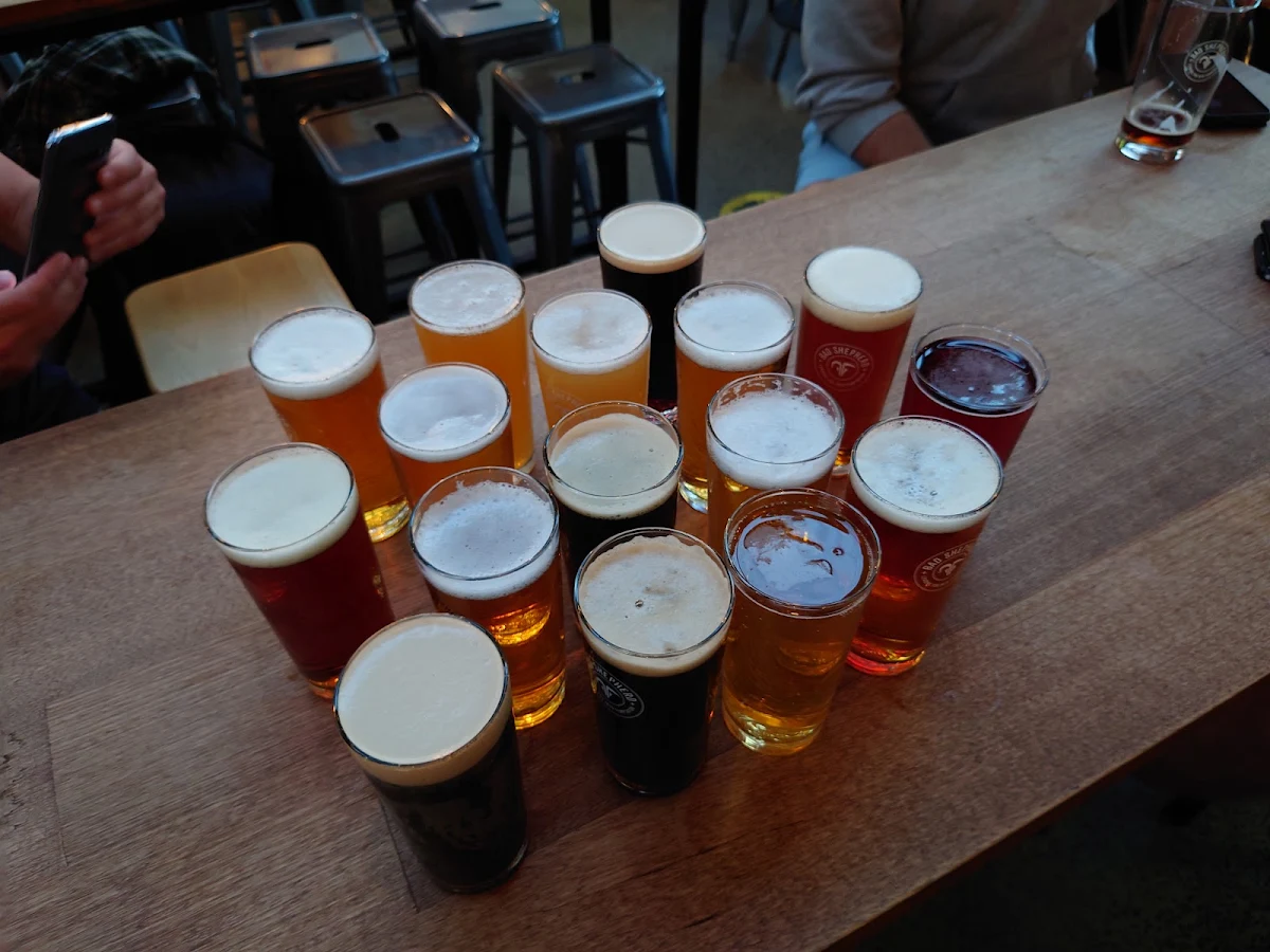 Beer Selection, Bad Shepherd Brewing Co.