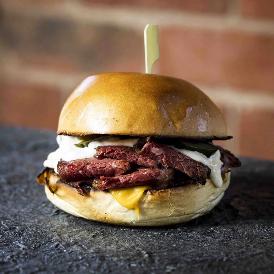 Brisket Burger, Bad Shepherd Brewing Co.