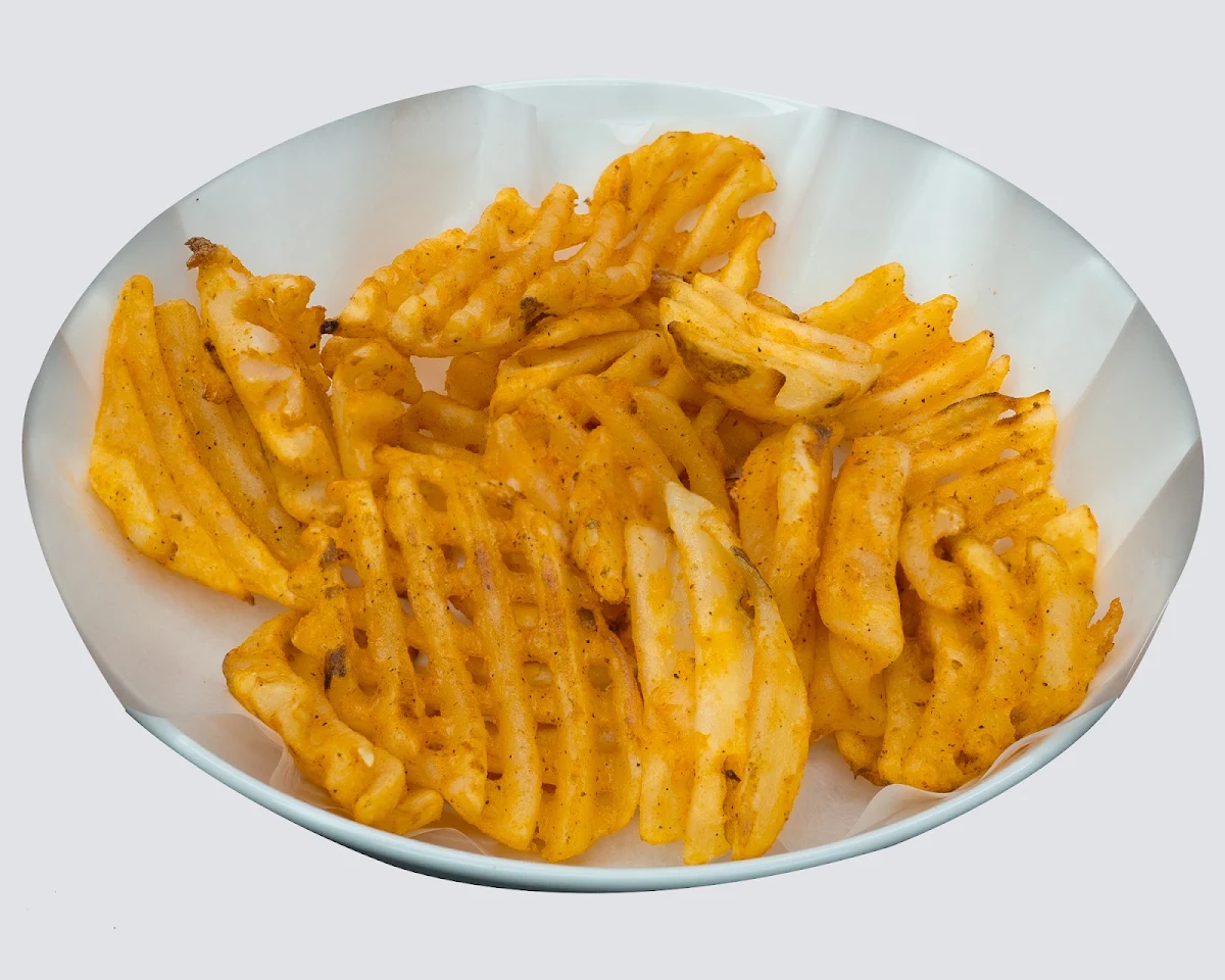 Spicy Waffle Potato Wedge One Size, Yummy Slice Pizza