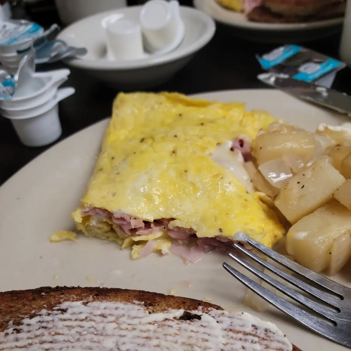 Ham and Cheese Omelette
