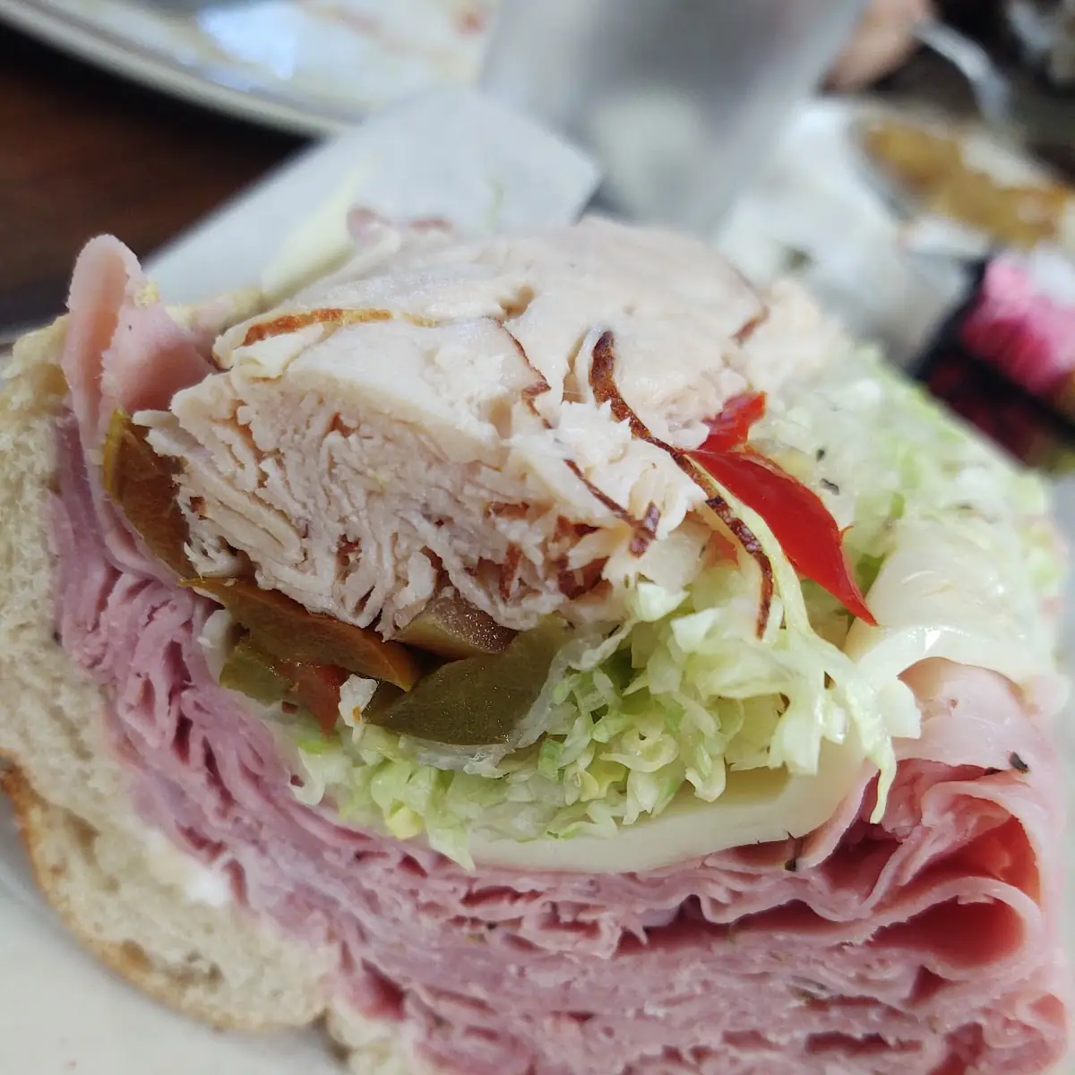 Italian Sub with Turkey