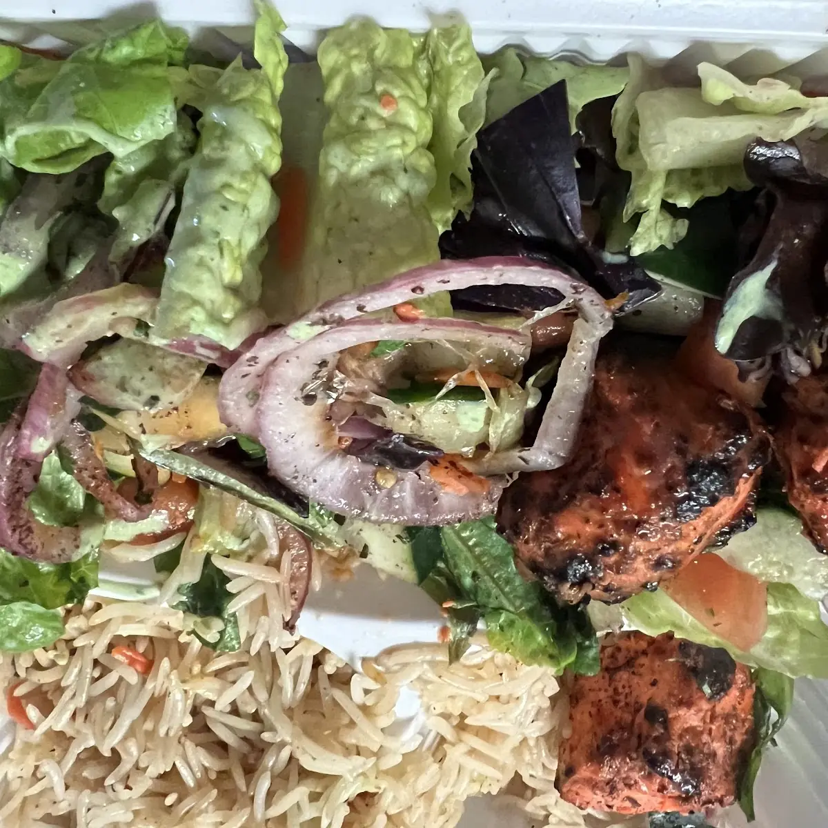 Chicken Tikka Kebab Platter