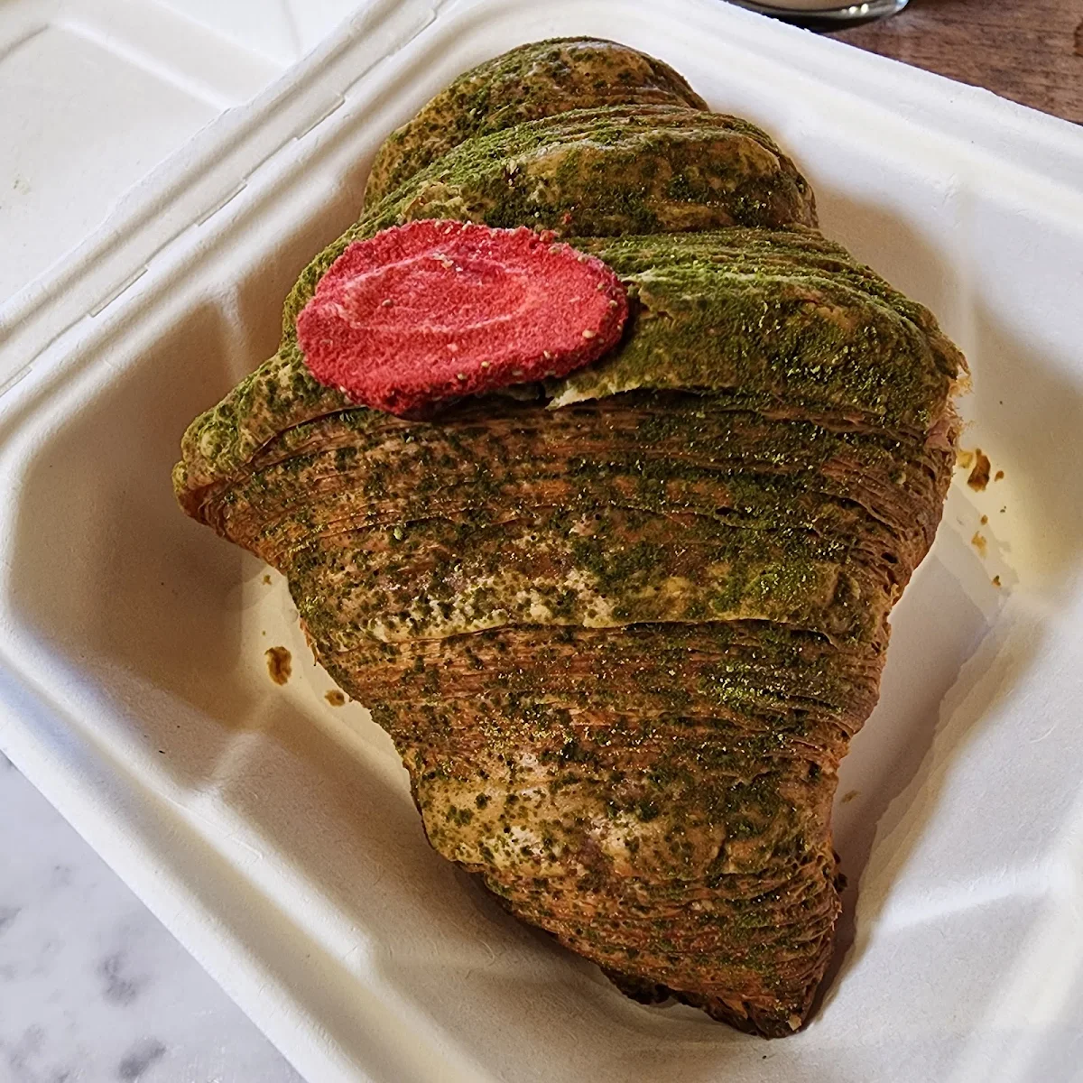 Strawberry Croissant