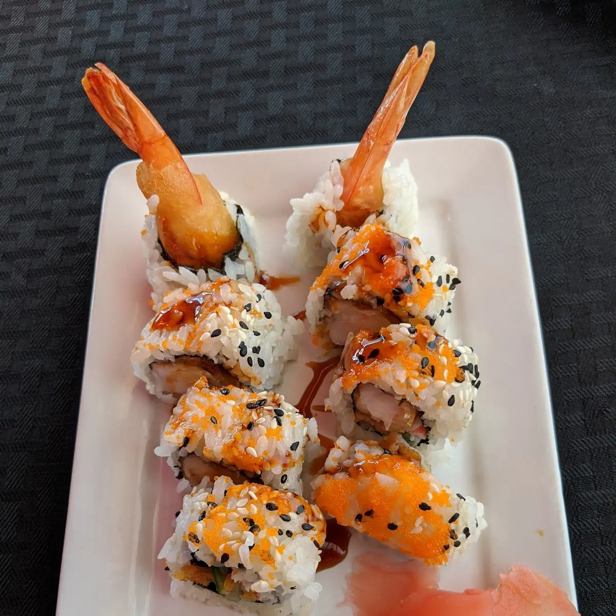 1. Thai Vegetable Spring Rolls (4pcs)