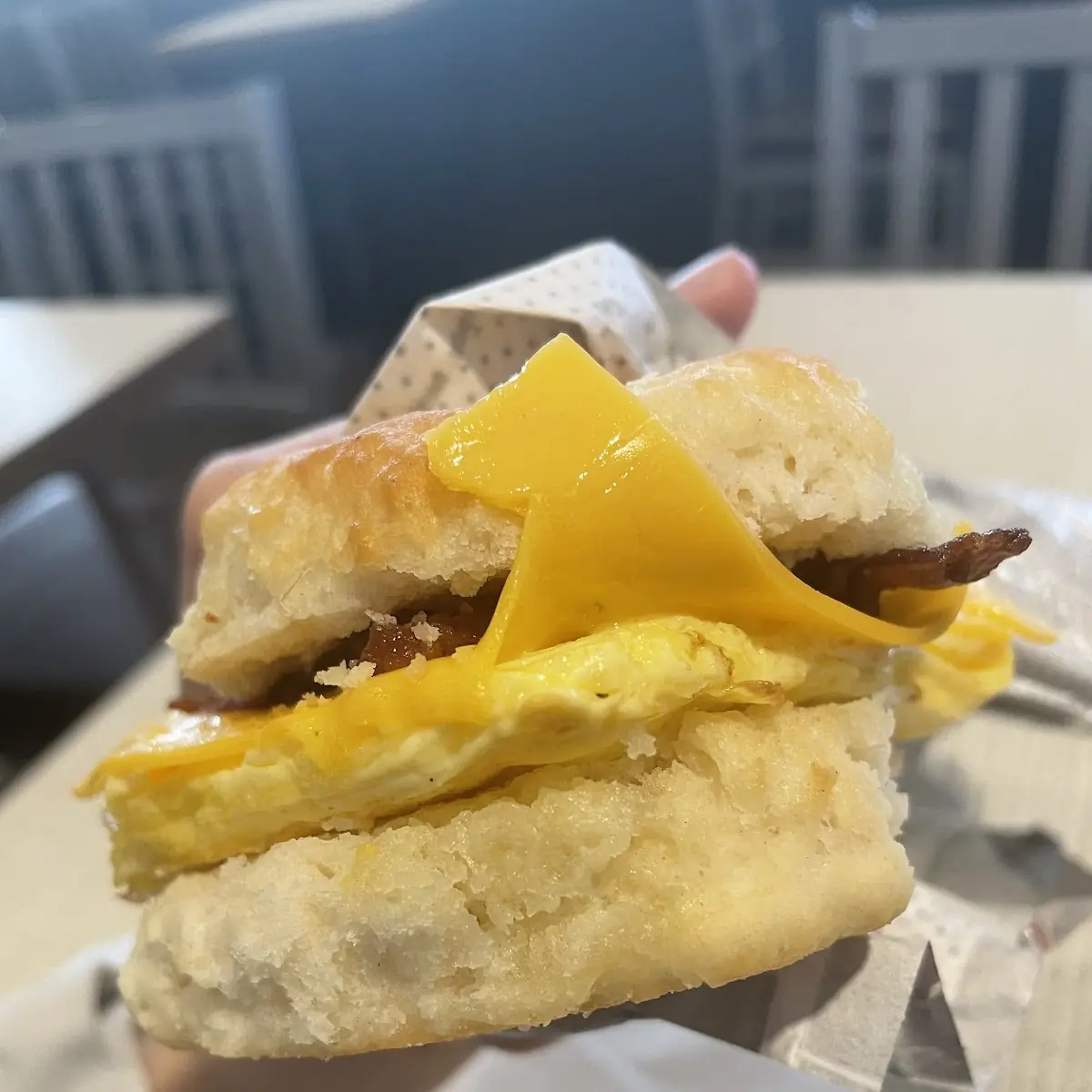 Bacon Egg & Cheese Biscuit