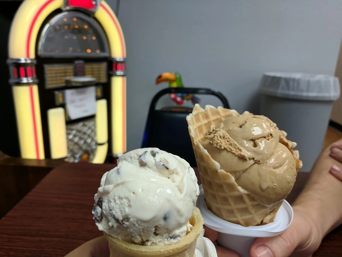 Mighty Malt and Salted Caramel Ice Cream Cones