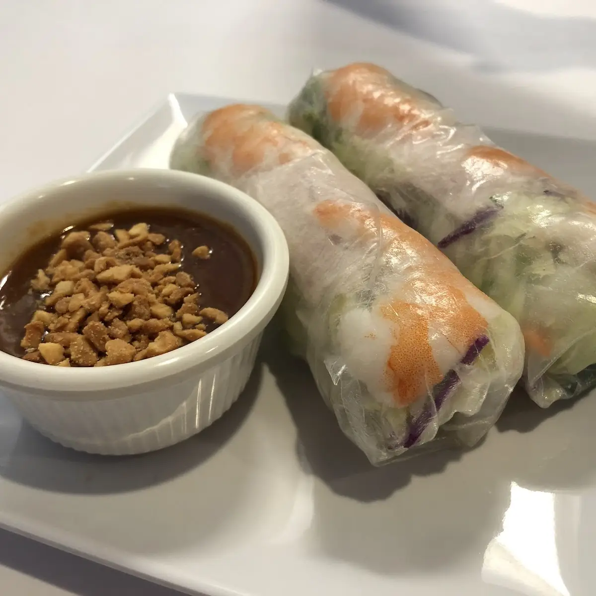 Fresh Spring Rolls with Pork and Shrimp