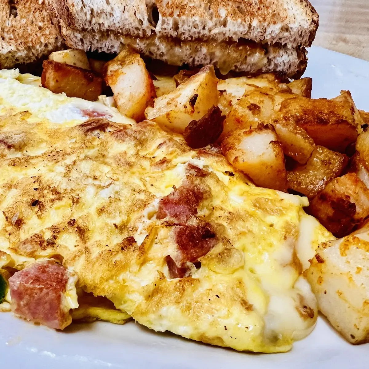 Chorizo Pepper Jack Omelette