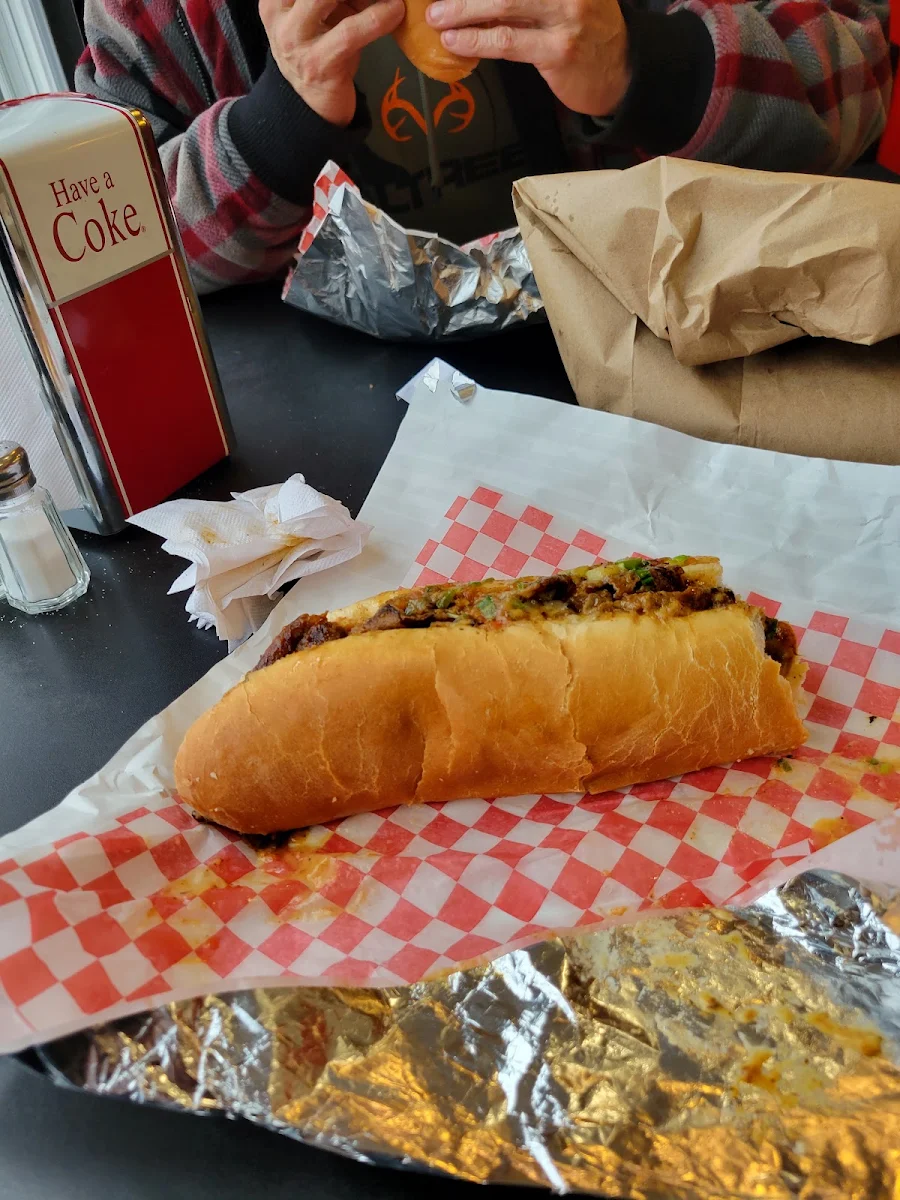Screamer with Mushrooms, Boardwalk Cheesesteaks