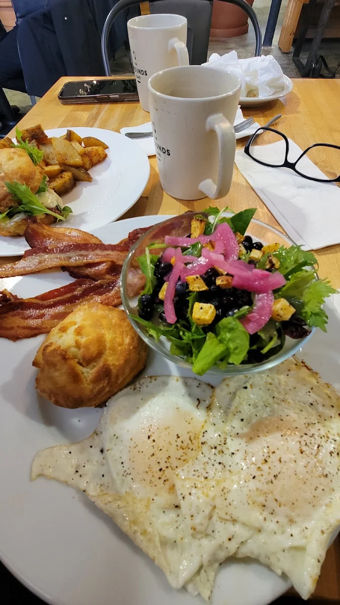 Grounds Breakfast with Salad