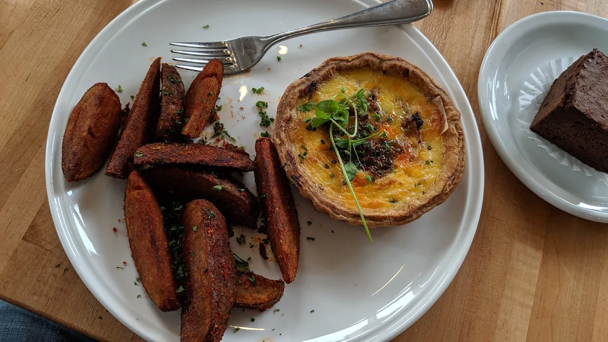 Quiche and Chips