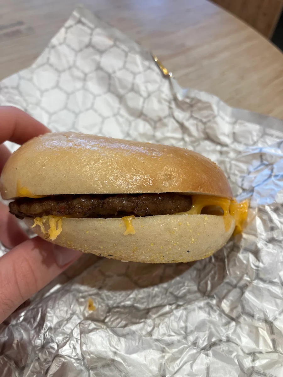 Sausage and Cheese Bagel