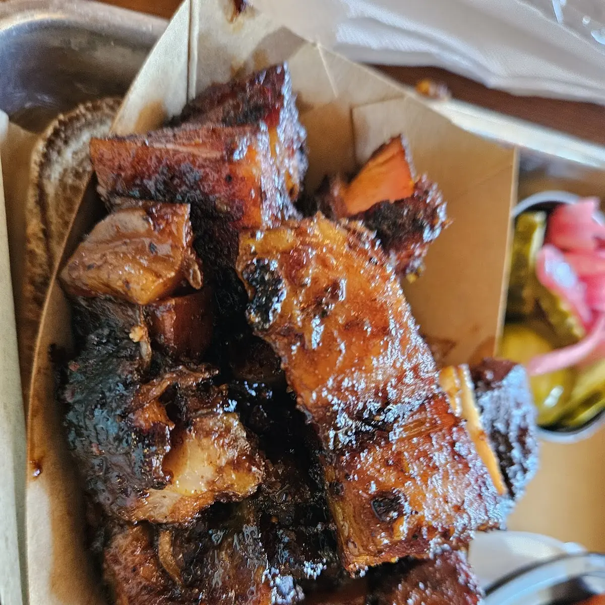 Molasses Pork Burnt Ends