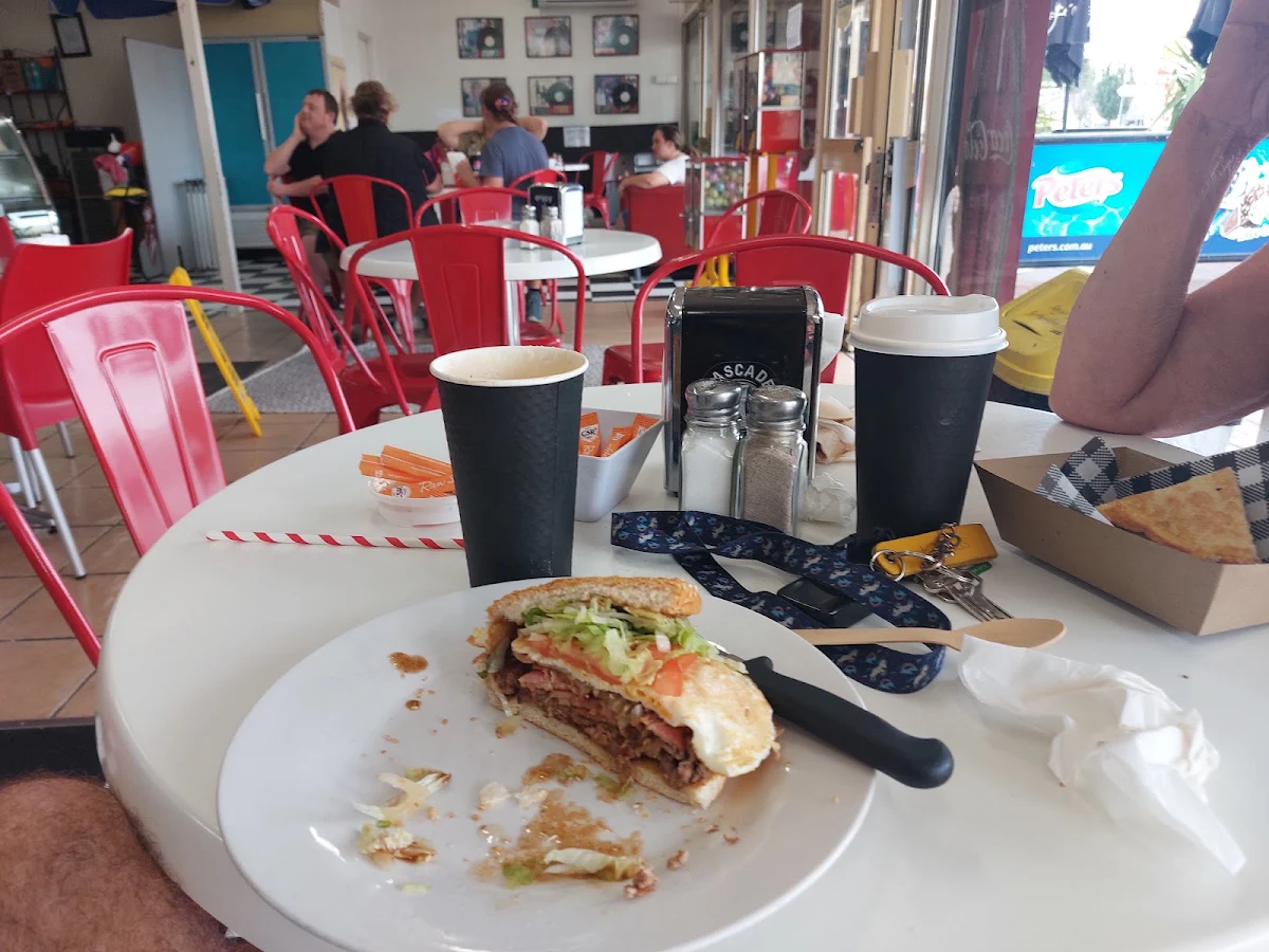 Works Burger, OK MILK BAR