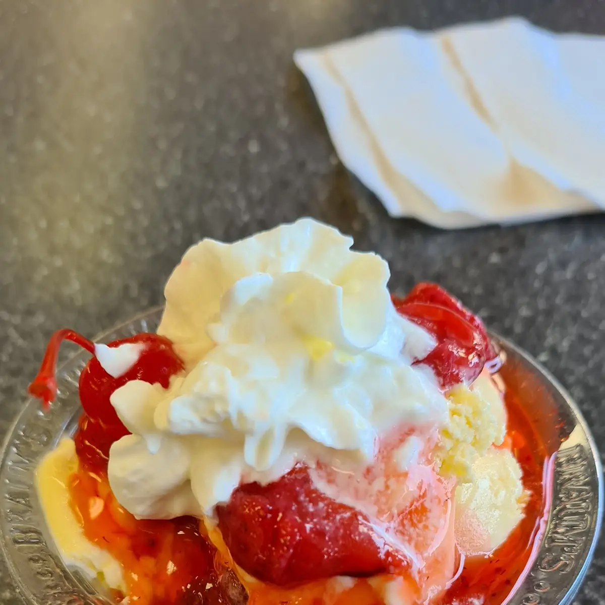 Strawberry Sundae