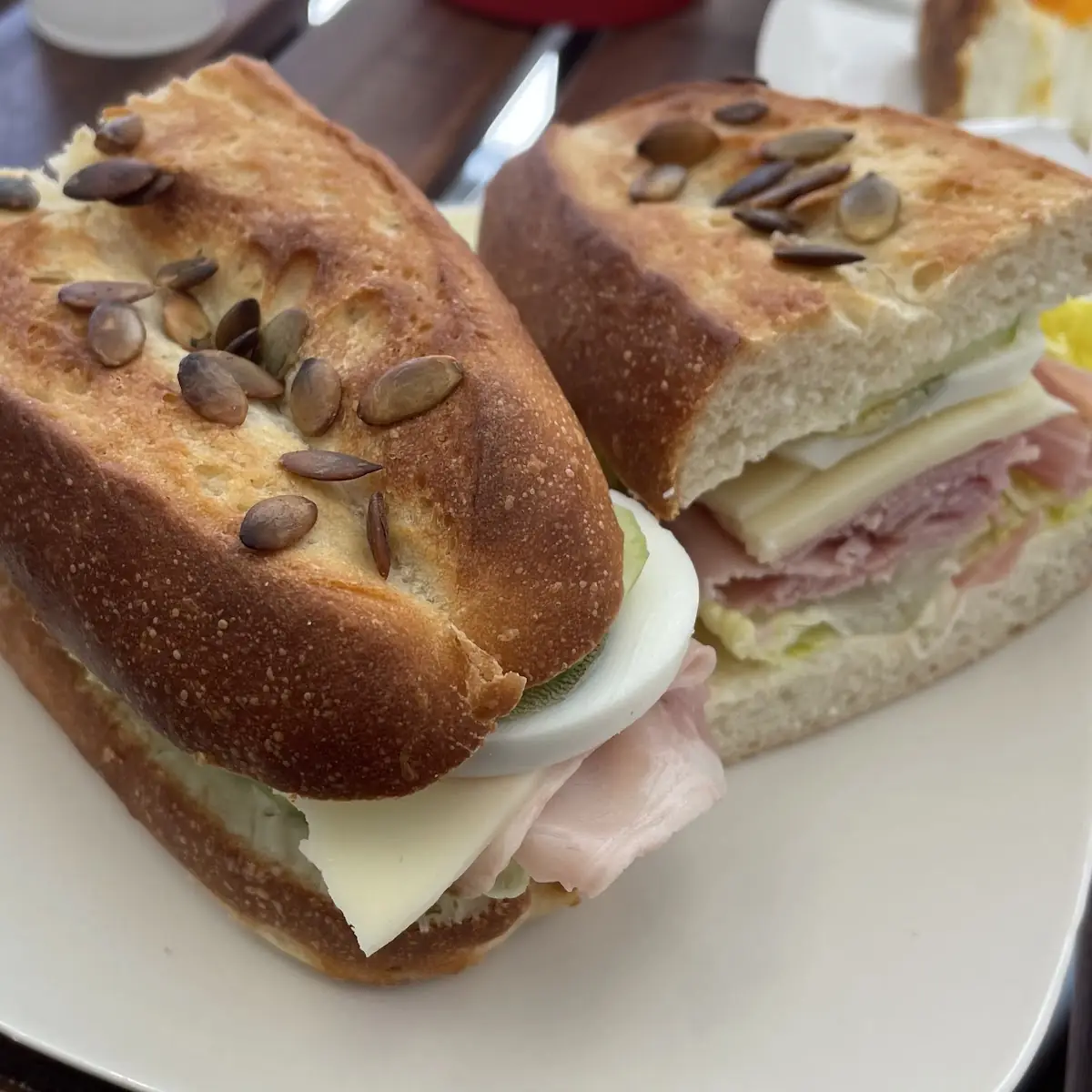 Ham and Cheese Sandwich