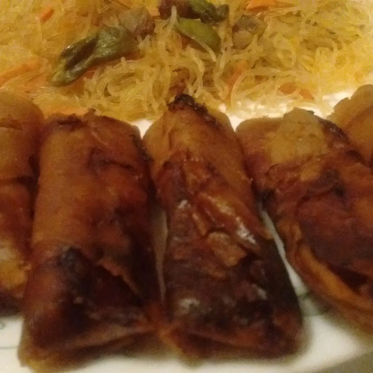 Lumpia and Pancit