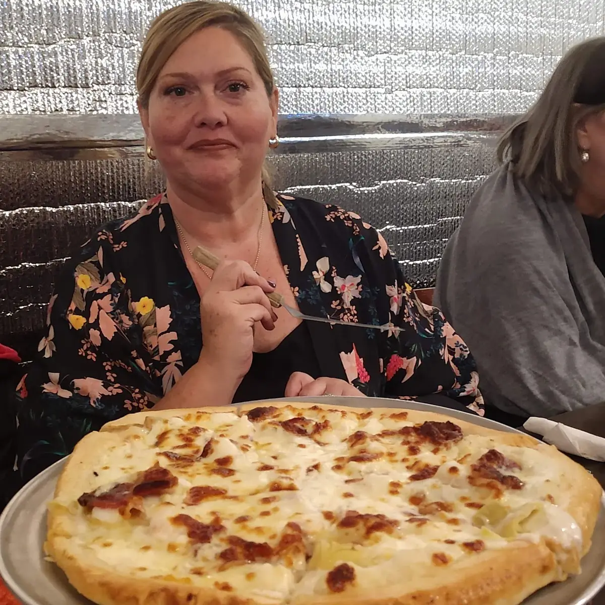 Large Deep Dish Cheese Pizza Slice