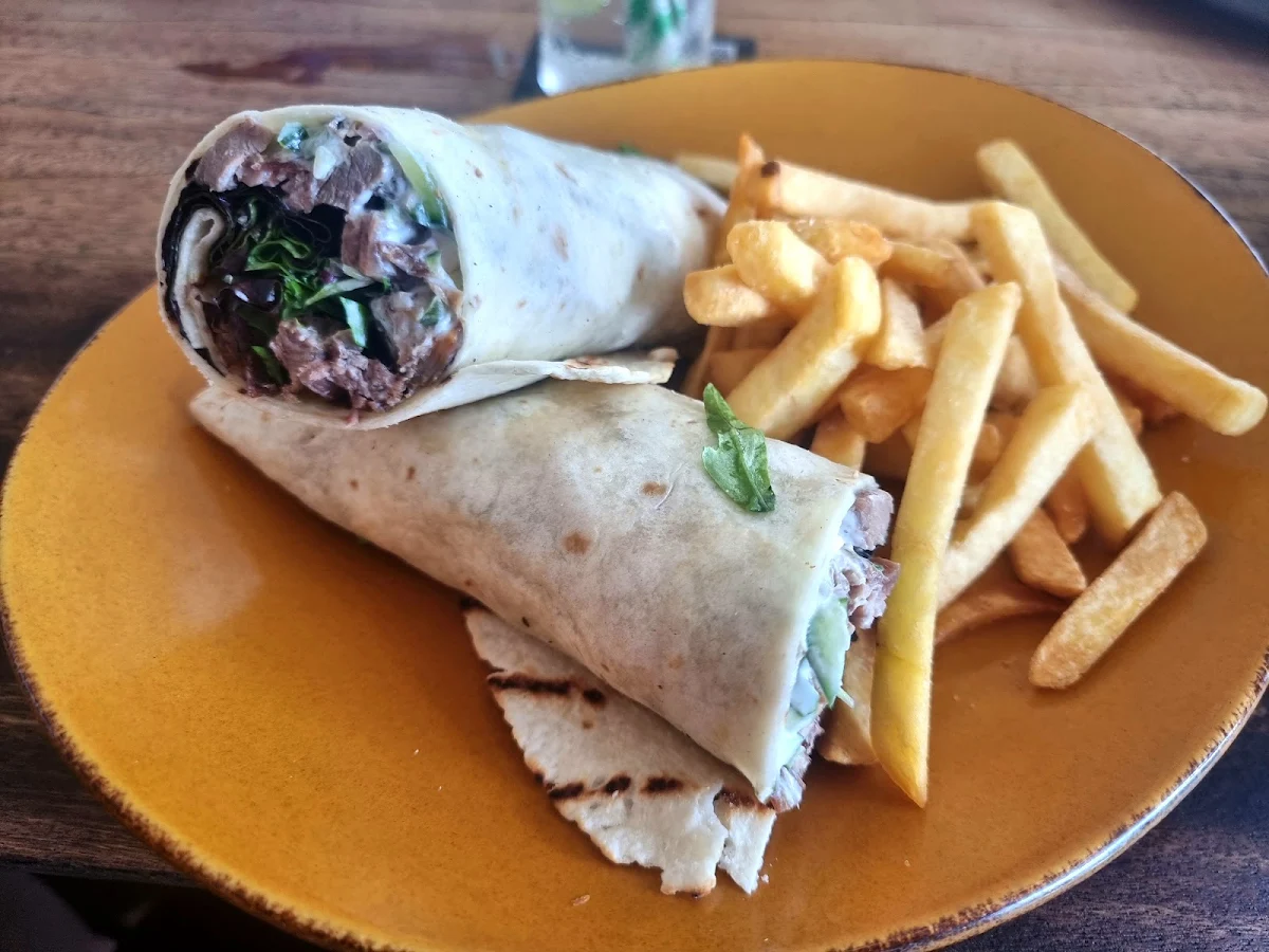 Lamb Wrap, Berry Springs Tavern