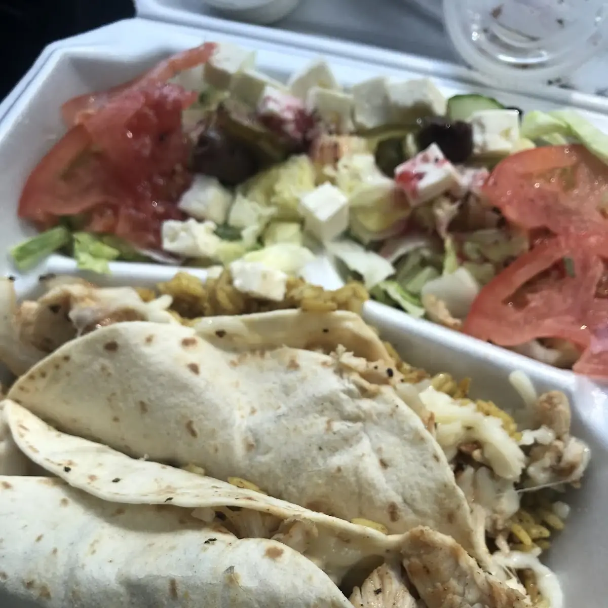 Chicken Rice Pita