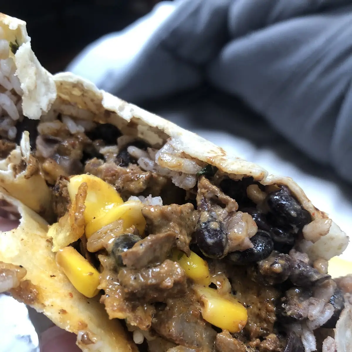 Kid's Beans Rice Cheese Burrito