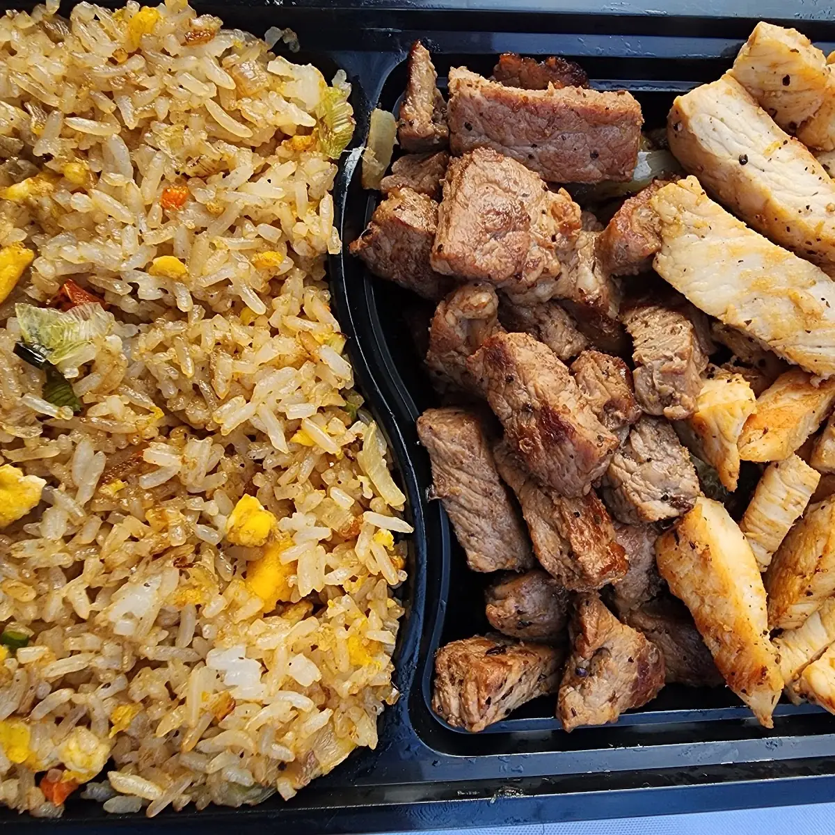 New York Steak with Chicken