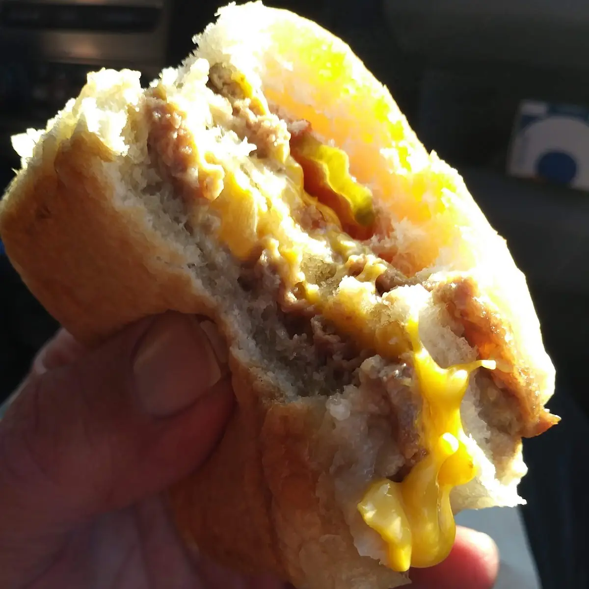White Castle Double Cheese Burger