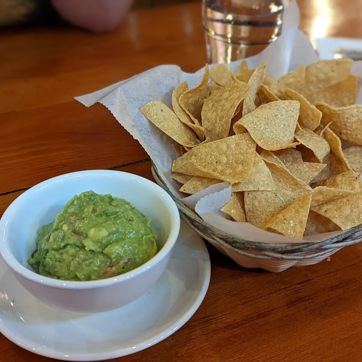Tortilla Chips and Guacamole