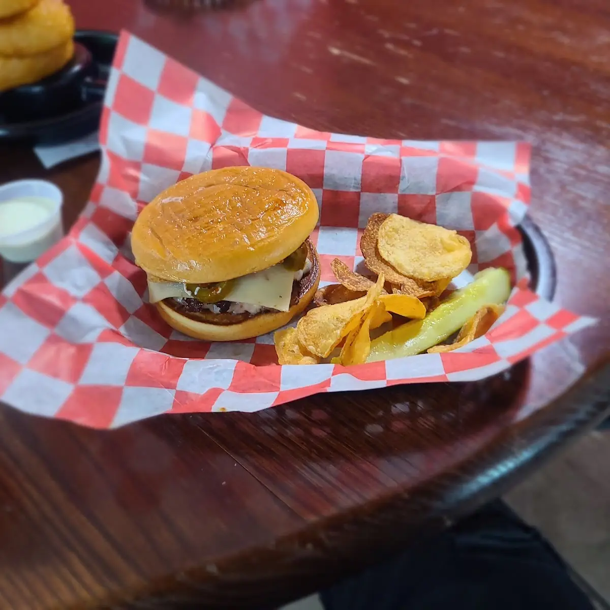 Mushroom Swiss Burger
