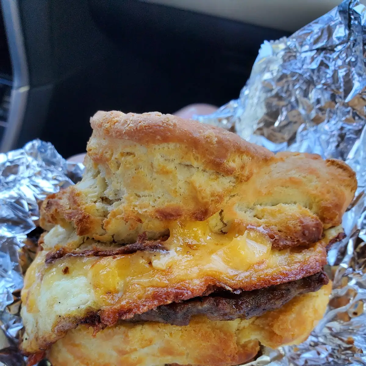 Breakfast Biscuit Sandwich