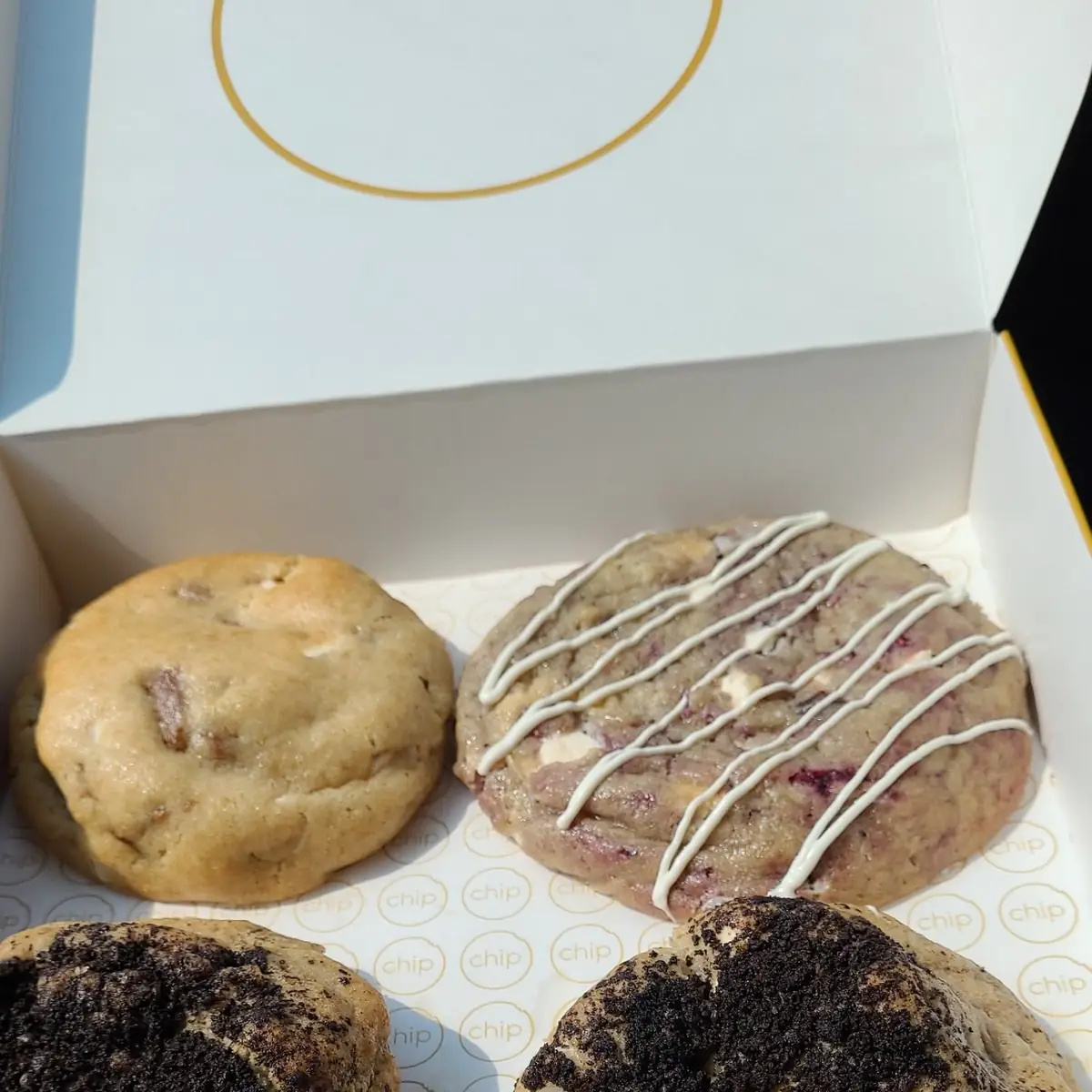 White Chocolate Raspberry Oreo Chocolate Chip