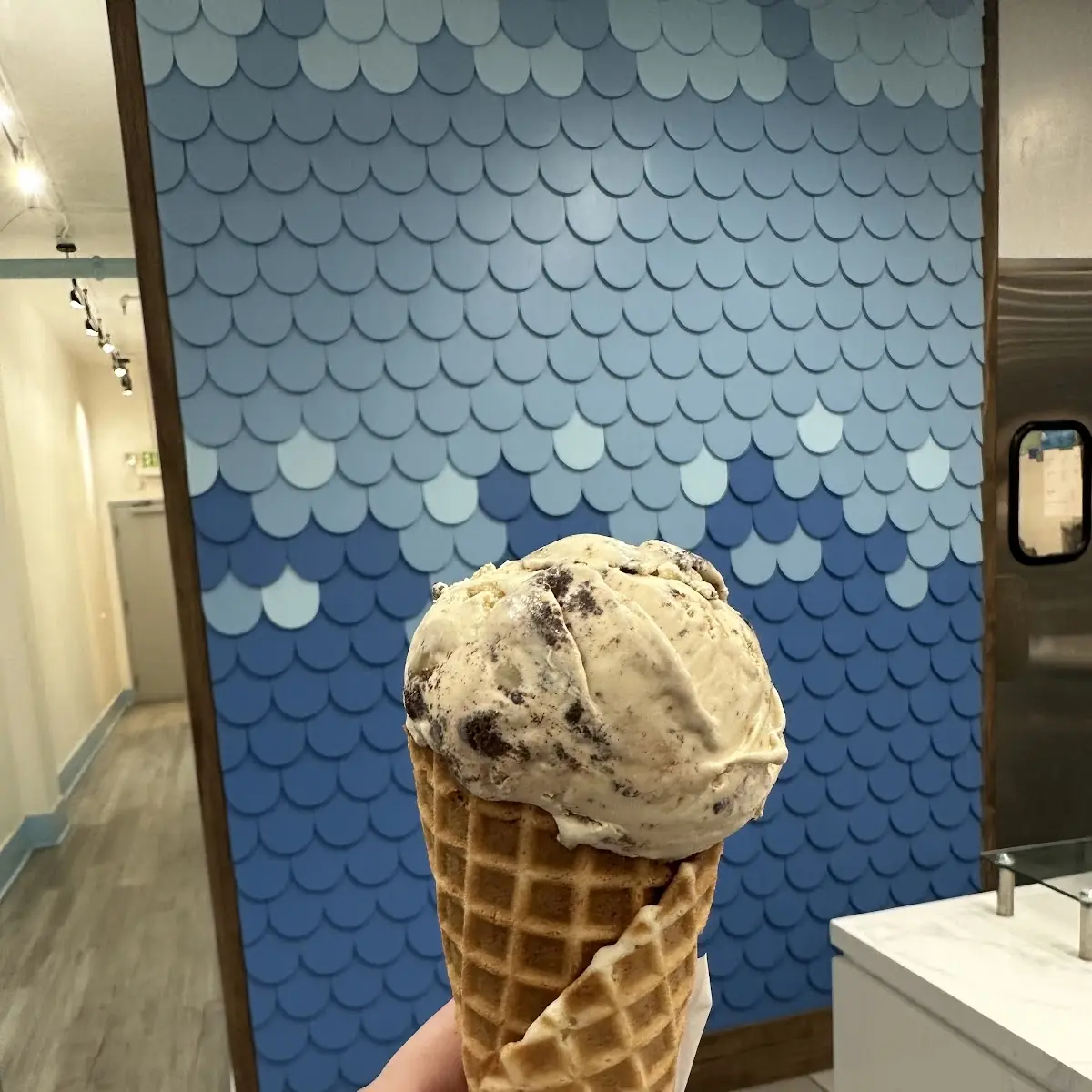Ice Cream on Waffle Cone