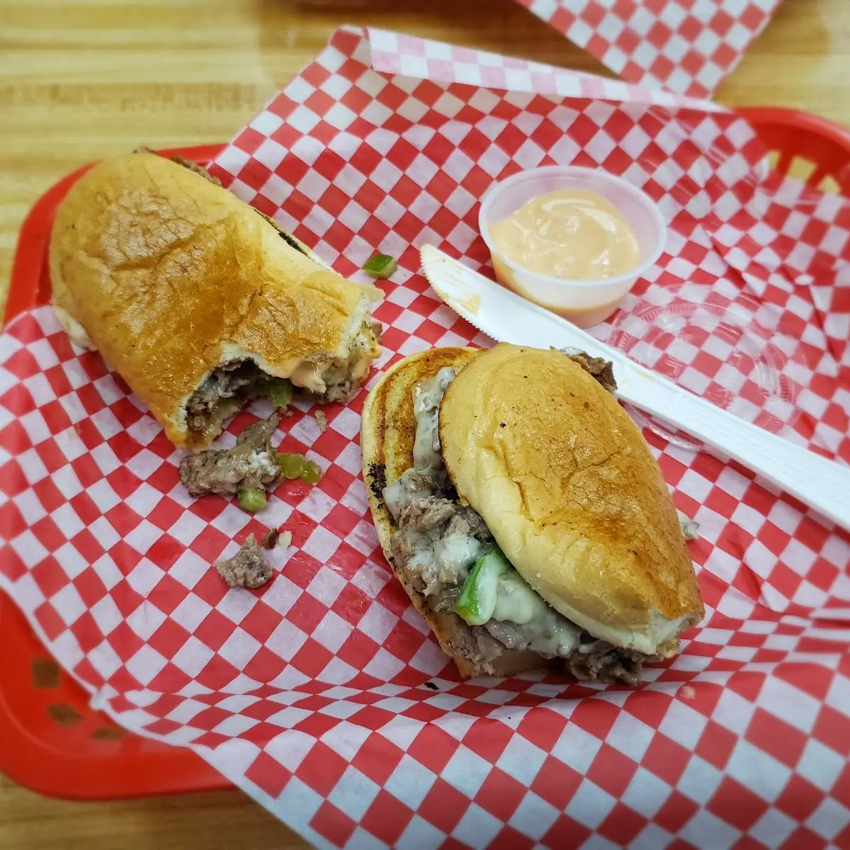 Philly Cheese Steak Sandwich