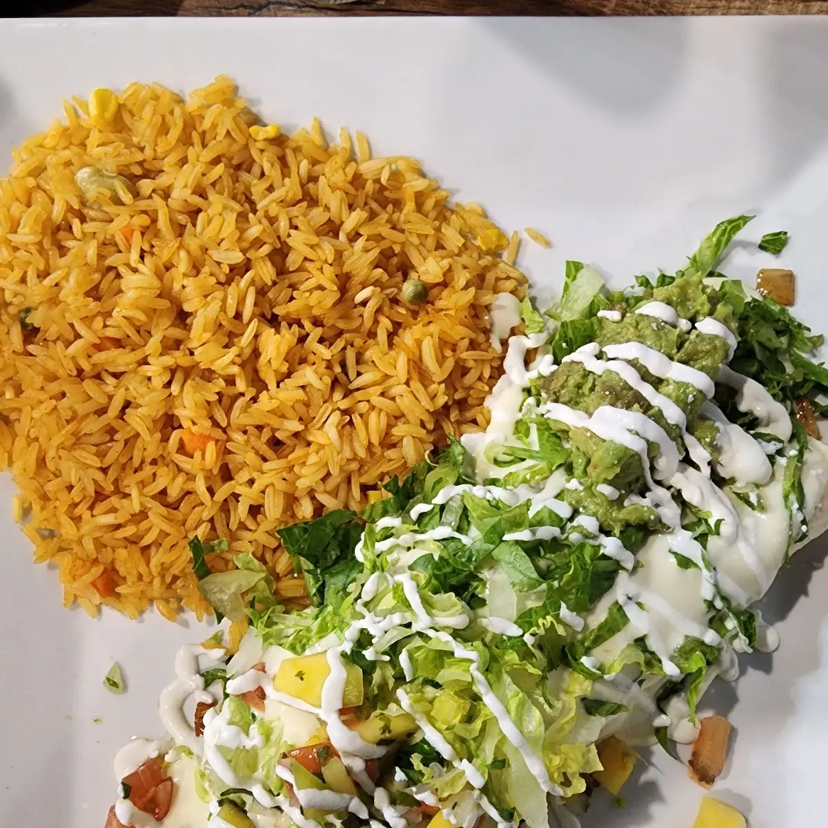 Burrito Acapulco & Beef Taco Special