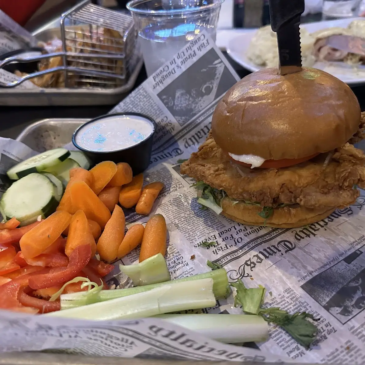 Breaded Chicken Sandwich