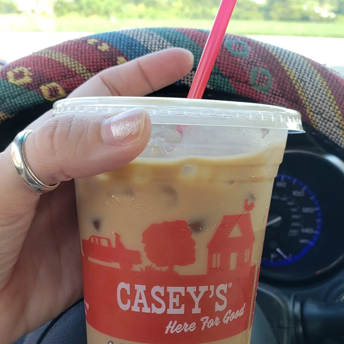 French Vanilla Iced Coffee
