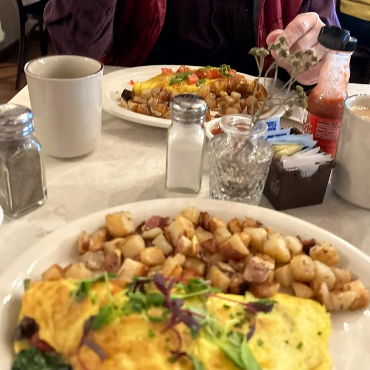 Veggie Omelet Breakfast Potatoes
