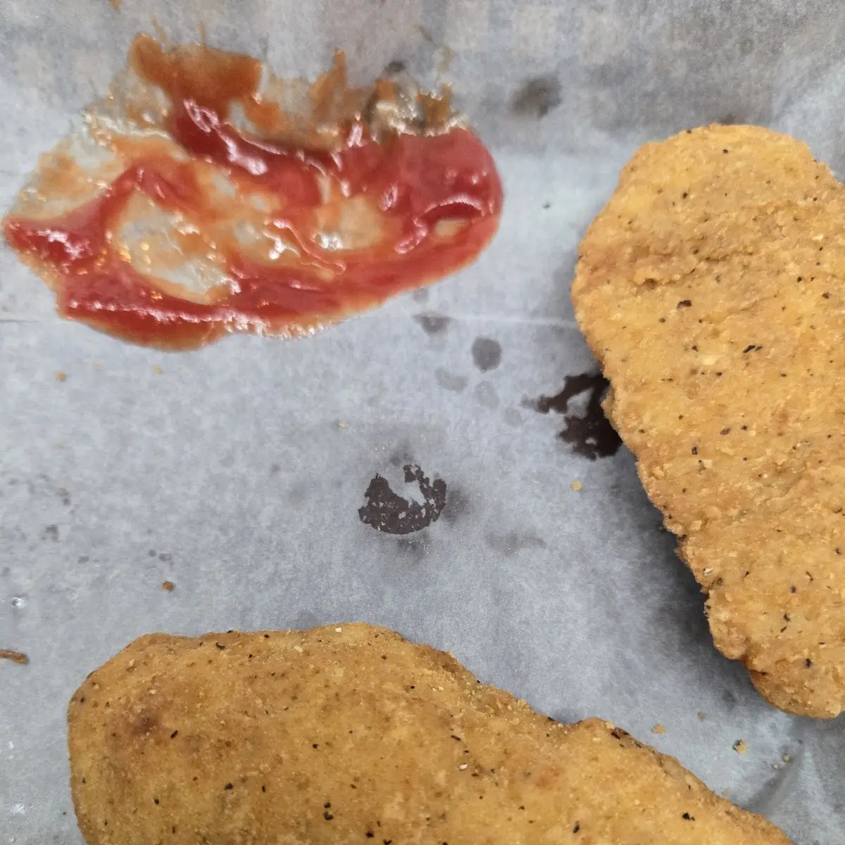 Half Eaten Chicken Tenders