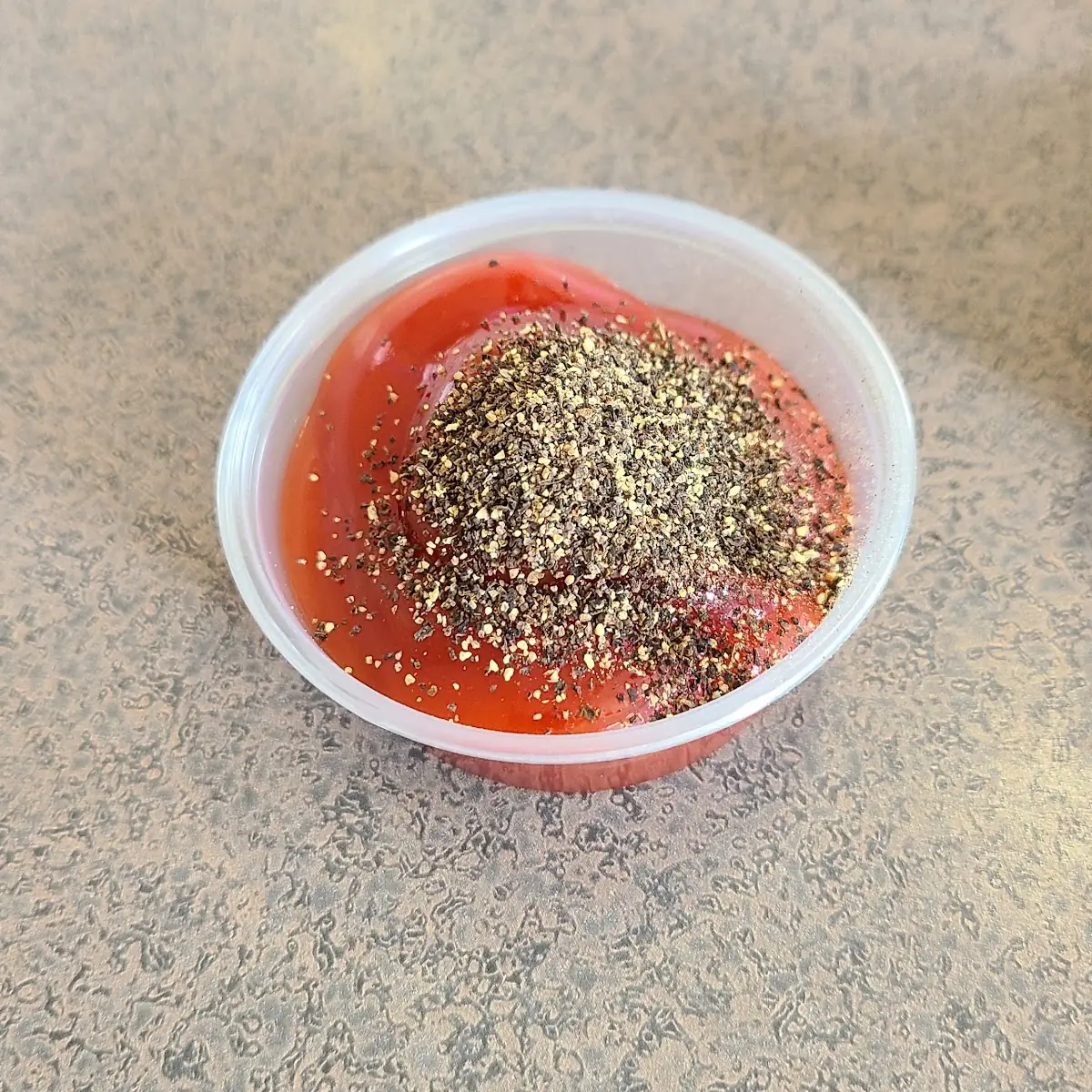 Ketchup and Black Pepper
