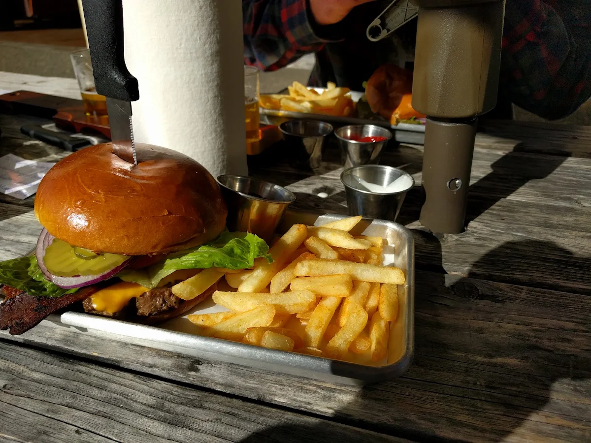 Bacon Cheeseburger with Fries